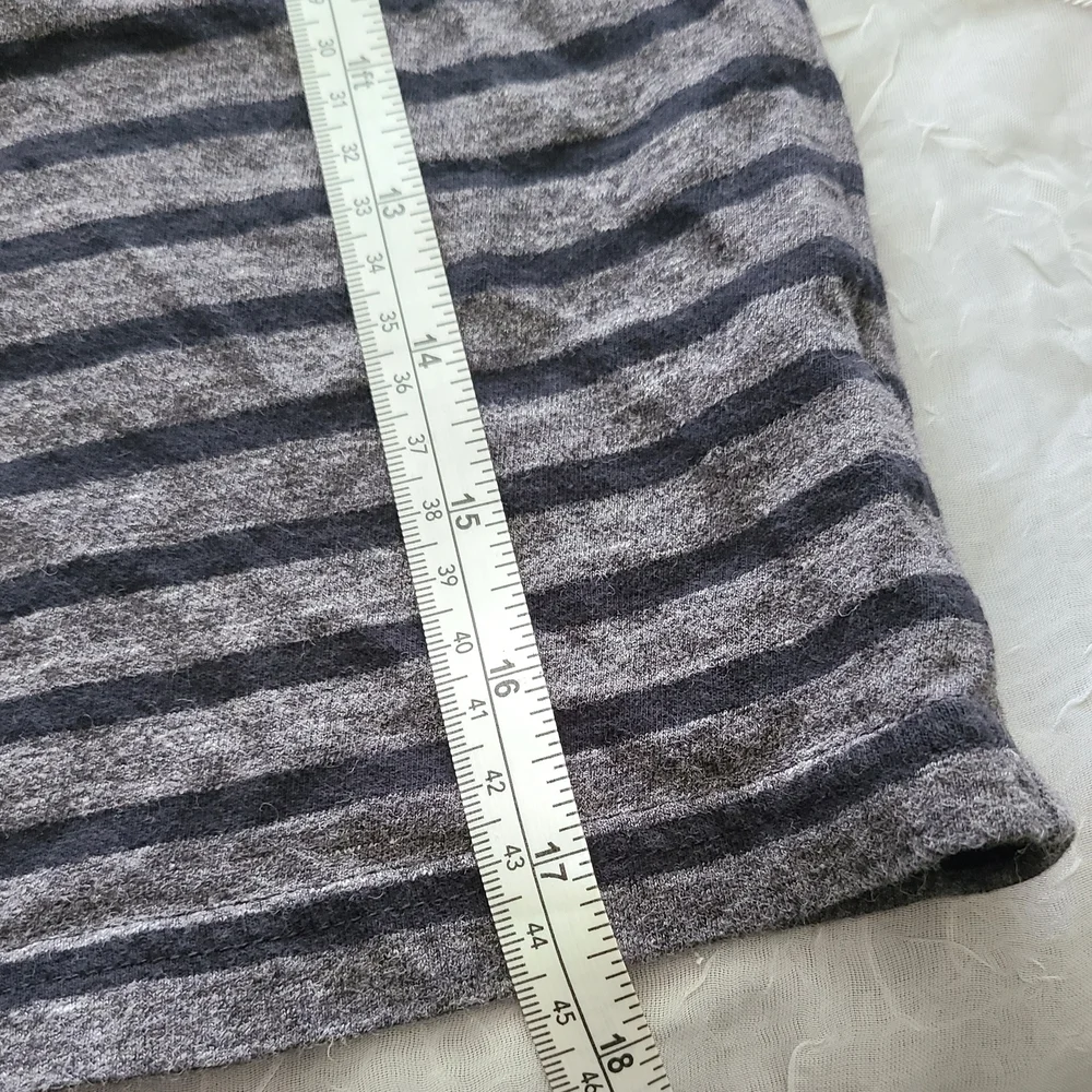 Carter's Boys 7 Black And Gray Striped Kids Shirt Buttons Back To School Preppy